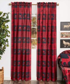 Mossy Oak Red Buffalo Logo Window Panel 50" x 63" or 50" x 84"